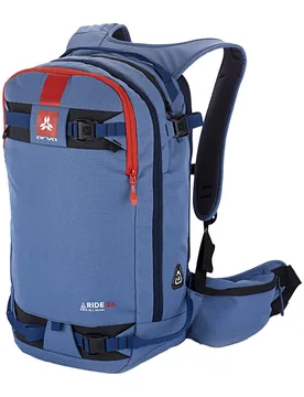 Sac à dos de ski freeride - Ride 24 Blue Denim - Bleu - ARVA - FashionsVida