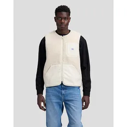 Workwear Relaxed Vest Warm Ecru Größe S male