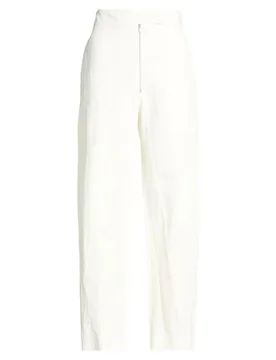 Pantalones Mujer Marfil 34 Mujer - Studio - FashionsVida