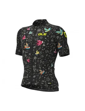 Maglia ciclismo GRAPHICS PRR VERSILIA nero - ALE' - FashionsVida