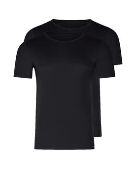 T-Shirt 2 uds. negro negro L - Skiny - FashionsVida