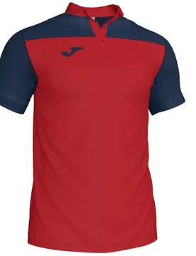 Polo-Shirt Hobby II - Rouge - unisex - Size: XS - Joma - FashionsVida