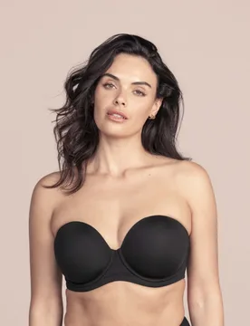 Red Carpet Wired Multiway Strapless Bra C-G Black female - Wacoal Lingerie - FashionsVida
