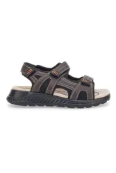 SANDALI MARRONI CON STRAPPO 1306 44