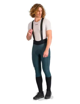 Salopette Larga Supergiara Deep Green / Black - Sportful - FashionsVida