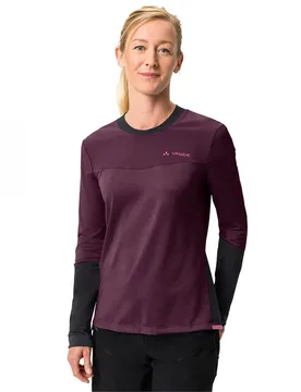 Maglietta A Maniche Lunghe Moab Pro Cassis - Vaude Bike - FashionsVida