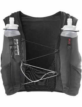 Gilet de trail - S/Lab Ultra 12 Set Black - Taille M - Noir - Salomon - FashionsVida
