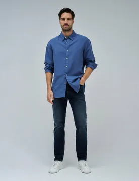 Vaqueros de hombre regular fit s-repel - Salsa Jeans - FashionsVida