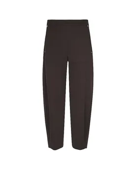 Hose Barrel Leg TWIST braun 44 damen - Mac - FashionsVida