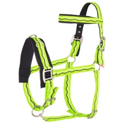 Kappzaum IRH neon green Pony