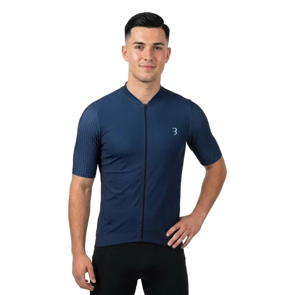 Maglia A Maniche Corte Aerotech Dark Blue - BBB - FashionsVida