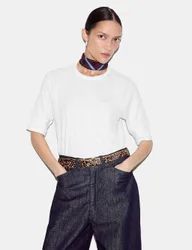 Pure Cotton T-Shirt White female