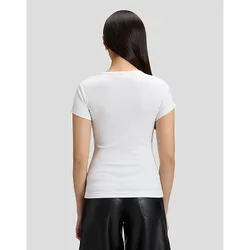 Slim Baby Tee Bright White Größe S female