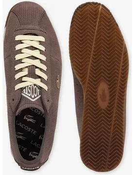 Zapatillas Club-Low de piel de hombre en marrón - Lacoste - FashionsVida