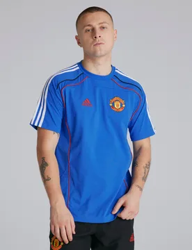 Manchester United x Urban Purist T-Shirt Blue S - Adidas - FashionsVida