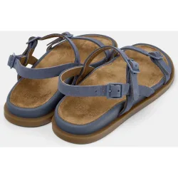 Sandalias planas de mujer de piel lluc sandal