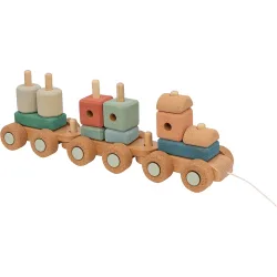Trenecito apilable de corcho