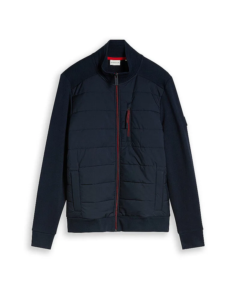 Chaqueta acolchada ligera azul S - Tom tailor - FashionsVida
