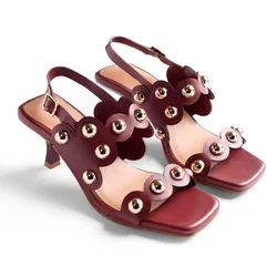 Sandali Con Tacco Kakuma Burgundy / Wine EU 40