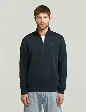 Premium core half zip r sw l-s male - M - FashionsVida