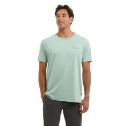 Prem Line In Short Sleeve T-shirt Sage L Men