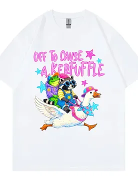 Funny Animal Frog Raccoon Goose T-shirts Harajuku Y2k Style Short Sleeve T-shirt Men Women Summer Fashion Casual Loose T Shirts - Aliexpress - FashionsVida