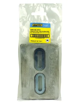Aluminium Diver Anode Grey 1/2 x 6 x 12´´ unisex - Seachoice - FashionsVida