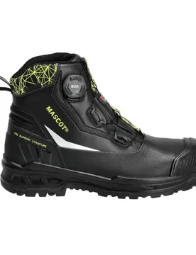 Chaussures De Sécurité S7s Boa F1302 Black EU 46 - MASCOT - FashionsVida