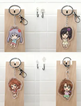 Non Non Biyori Anime Character Merchandise Display and Exhibition Acrylic Keychain Cute Bag Charm Toy for Gift - Aliexpress - FashionsVida