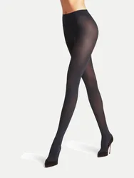 Falke Strumpfhose Pure Matt Blau L