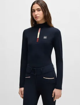 Equestrian Damen Trainingsshirt MINOU sky captain XS - BOSS - FashionsVida