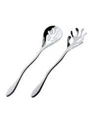 Salatbesteck Mediterraneo Edelstahl argent