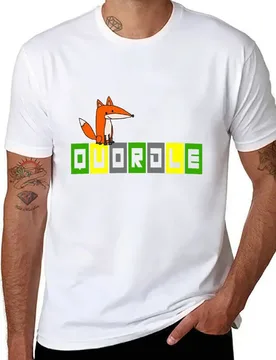 Funny Quordle Fox Word Game Cartoon T-Shirt t shirts with prints graphic t shirts for man T-Shirt - Aliexpress - FashionsVida