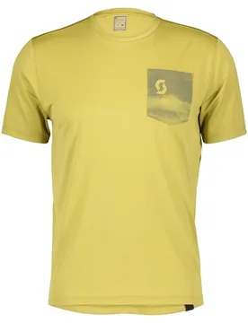 Maglia A Maniche Corte Gravel 20 Mud Green / Dark Grey - Scott - FashionsVida