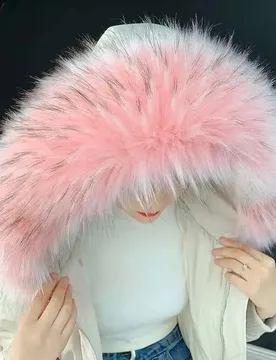 Detachable Faux Fur Collar Extra Large Warm Fake Fur Scarf Wrap Evening Cape For Winter Womens Coat Faux Fur Hood Ttrim Collar - Aliexpress - FashionsVida