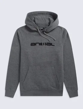 Rocky Mens Hoodie - Grey - Grey - Size: XS - Animal - FashionsVida