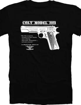 US Army M1911 Pistol T-Shirt 100% Cotton O-Neck Summer Short Sleeve Casual Mens T-shirt Size S-3XL - Aliexpress - FashionsVida