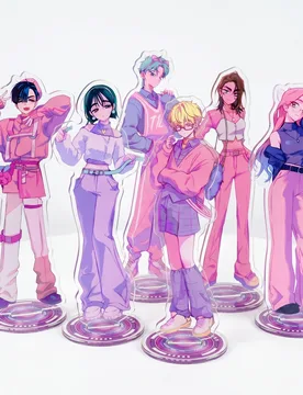 ALIEN STAGE MIZI、SUA、TILL、IVAN、HYUNA、LUKA Anime Acrylic Stand Gift Toy Figures Model Action Desktop Figure Ornament keyring - Aliexpress - FashionsVida