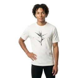 Hugo T-shirt à Manches Courtes Darise 10268404 Natural XL