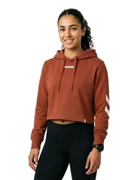 Sweat à Capuche Legacy Cropped Arabian Spice XS - Hummel - FashionsVida