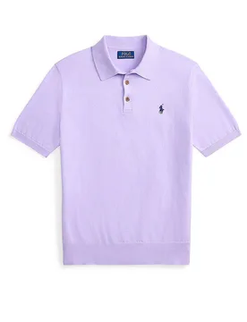 POLO Poloshirt lila XL herren - Ralph Lauren - FashionsVida
