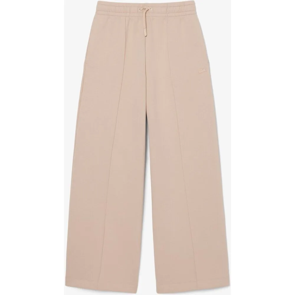 Pantalón de mujer de chándal de corte amplio de punto - Lacoste - FashionsVida