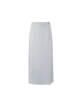 Marc Cain Maxifalda gris 44 - Marc cain - FashionsVida