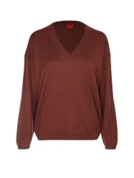 Hugo Pullover SESSARINA marrone XS