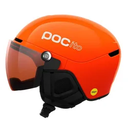 Casque Avec Visière ito Obex Visor Fluorescent Orange / Clarity ito / Partly Sunny / Light Orange 2XS unisex