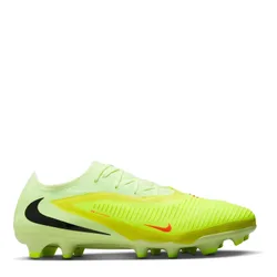 Mens Phantom Gx Ii Pro Firm Ground Football Boots In Crimson/volt - Neon Multi - Size Uk 12