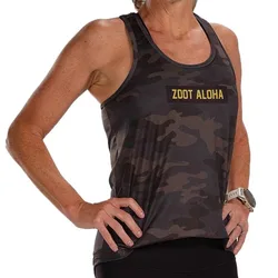 Maglietta Senza Maniche Aloha Black XS