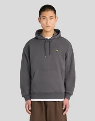 Men's Heavyweight Loopback Cotton Hoodie Gunmetal