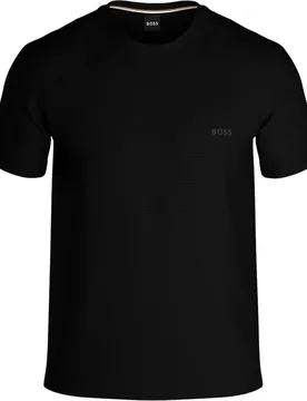 Camiseta manga corta de pijama de hombre en color azul - Boss - FashionsVida