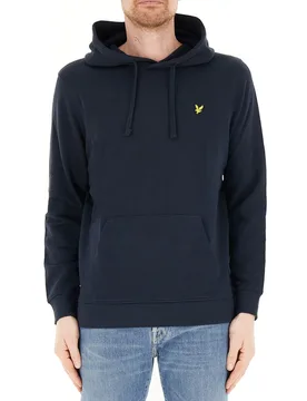 Felpa in cotone BLU NAVY M - Lyle & Scott - FashionsVida